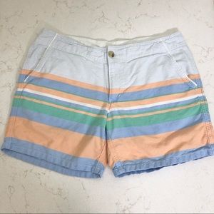 Columbia PFG Blue Striped Solar Fade Shorts •  8